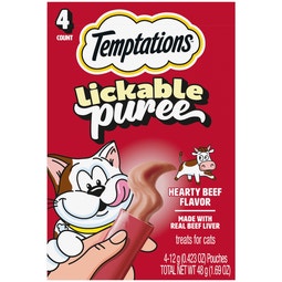 Creamy Puree Beef Liver Lickable Cat Treats image