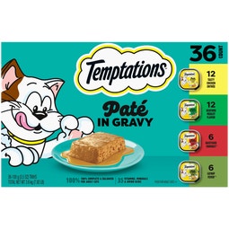 Temptations Pate in Gravy 36 Count Variety Pack image