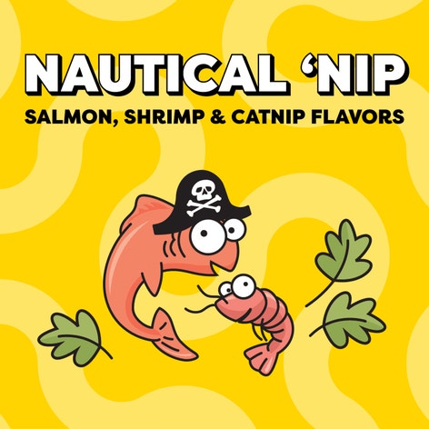 Temptations Wacky Blasts Cat Treats, Nautical ‘Nip Flavor image 1