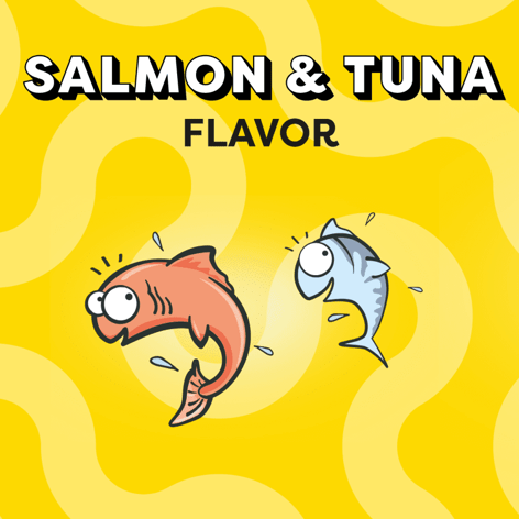 Meaty MixUps Salmon & Tuna Flavor image 1