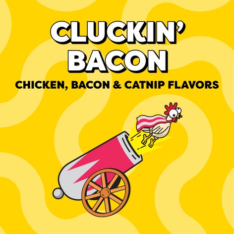 Temptations Wacky Blasts Cat Treats, Cluckin’ Bacon Flavor image 1