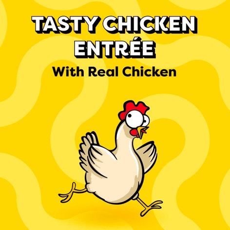 Tasty Chicken Flavor Bites in Gravy image 1