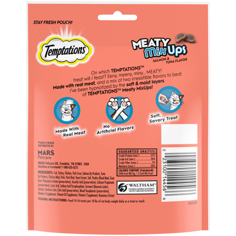 Meaty MixUps Salmon & Tuna Flavor image 1