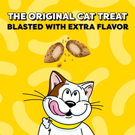 Temptations Wacky Blasts Cat Treats, Cluckin’ Bacon Flavor image 1