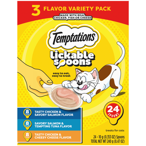 Temptations Lickable Spoons 24ct MVMP image 1