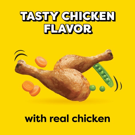 Tasty Chicken Flavor Dry Cat Food  | TEMPTATIONS™ image 1