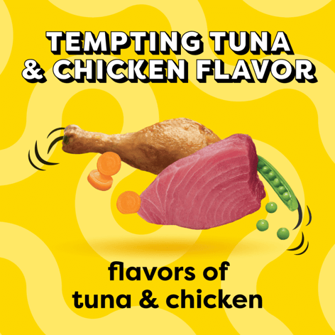 Tempting Tuna & Chicken Flavor Dry Cat Food image 1