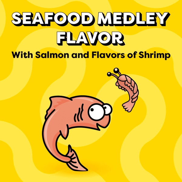 Seafood Medley Flavor Bites in Gravy image 4