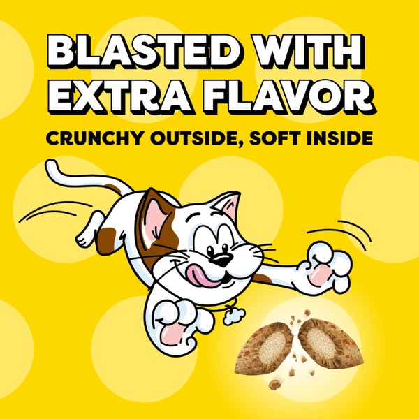 Temptations Wacky Blasts Cat Treats, Cluckin’ Bacon Flavor image 2