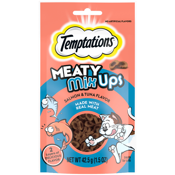 Meaty MixUps Salmon & Tuna Flavor image 1