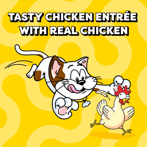 Tasty Chicken Flavor Bites in Gravy image 2