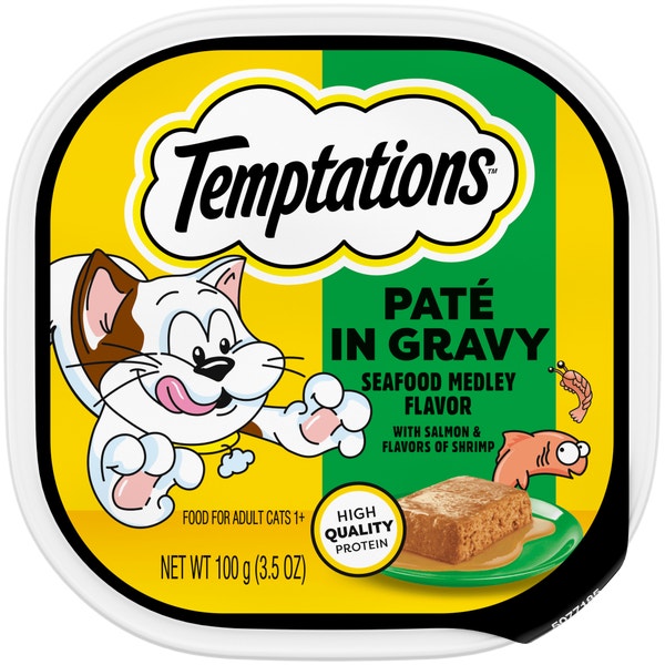 Seafood Medley Flavor Paté in Gravy image 1