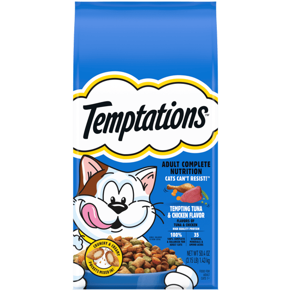 Tempting Tuna & Chicken Flavor Dry Cat Food image 1