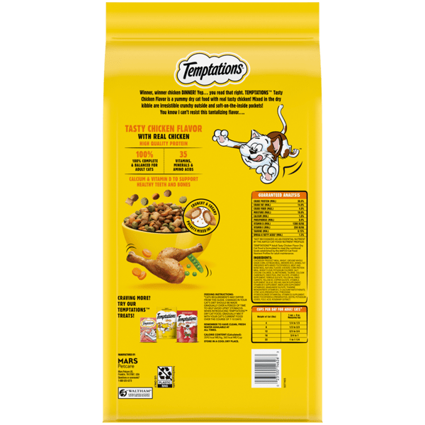 Temptation deals cat food