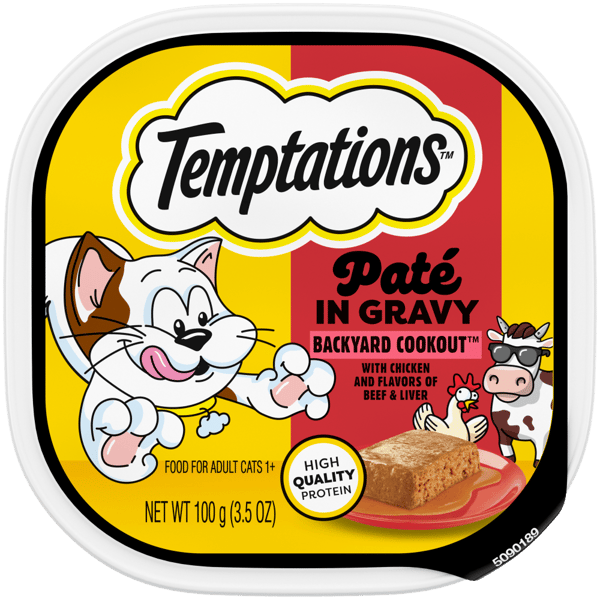 Temptations Pate in Gravy Backyard Cookout Flavor image 1