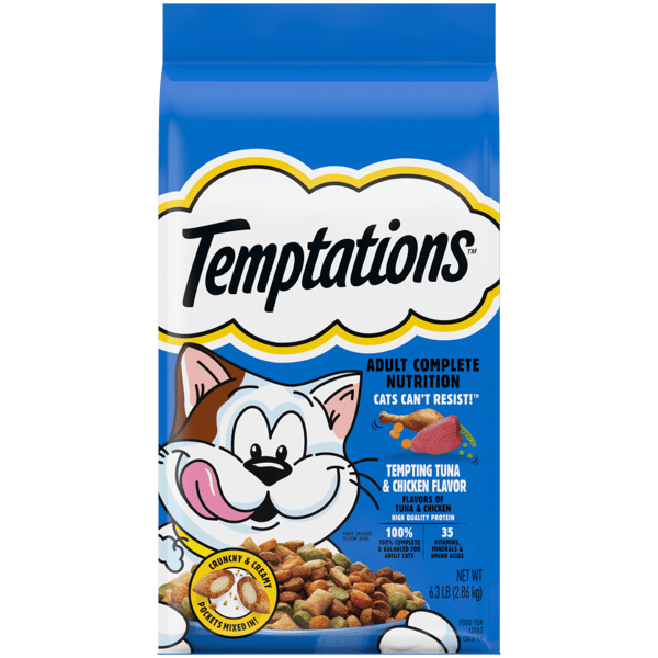 Tempting Tuna & Chicken Flavor Dry Cat Food image 1