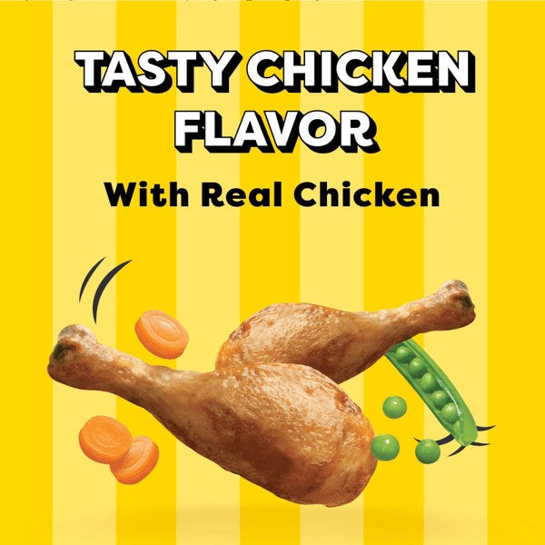 TEMPTATIONS Tasty Chicken Flavor Adult Dry Cat Food, Holiday Edition Bag image 4