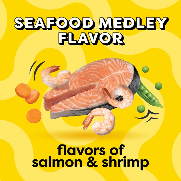 Seafood Medley Flavor Dry Cat Food image 2