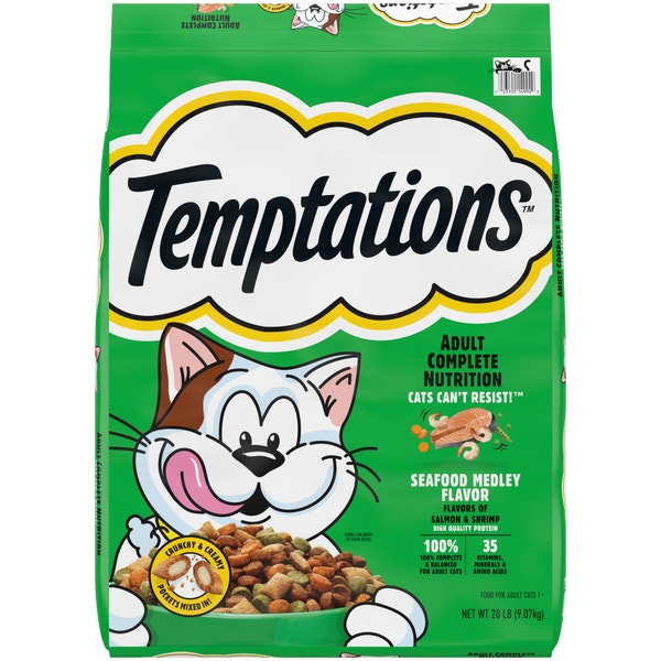 Seafood Medley Flavor Dry Cat Food image 1