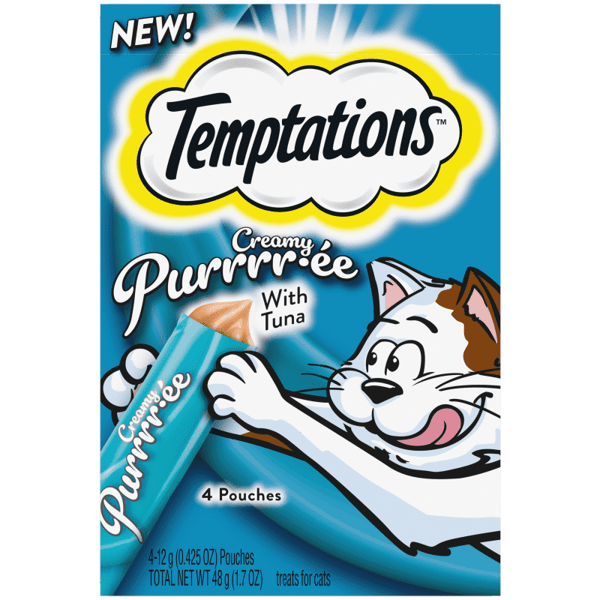 Creamy Puree Tuna Lickable, Squeezable Cat Treats image 1