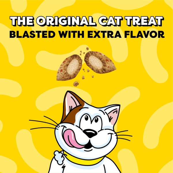 Temptations Wacky Blasts Cat Treats, Cluckin’ Bacon Flavor image 2