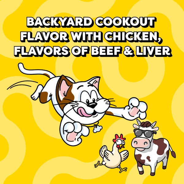 Temptations Bites in Gravy Backyard Cookout Flavor image 2