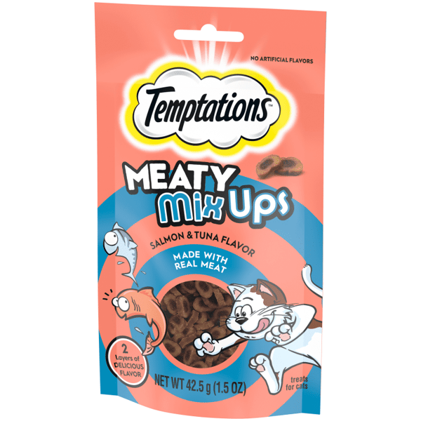 Temptations mixups cat treats new arrivals