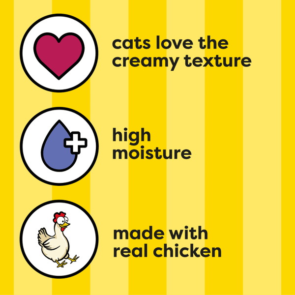 Creamy Puree Variety Pack with Beef Liver and Cheese Lickable, Squeezable Cat Treats image 4