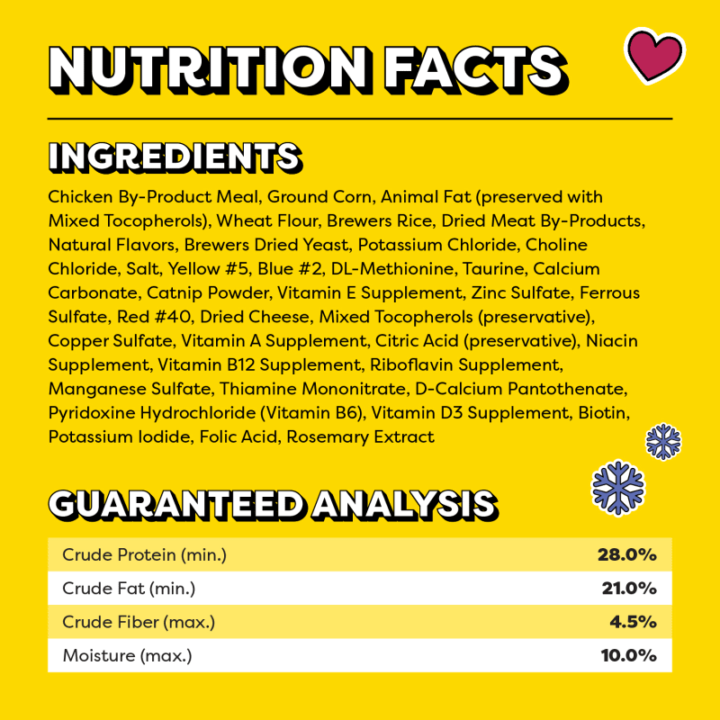 Temptations Mixups, Catmas Casserole Catnip Fever Flavor ingredients image