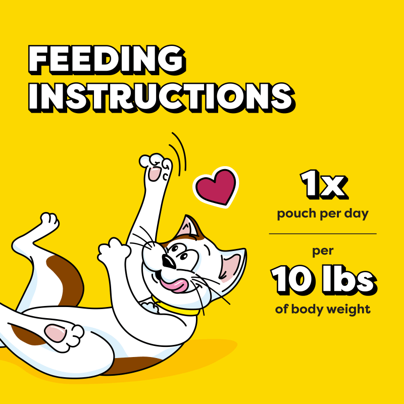 Lickable Puree Cheese Squeezable Cat Treats feeding guidelines image