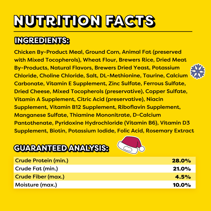 Temptations Snacky Elf ingredients image