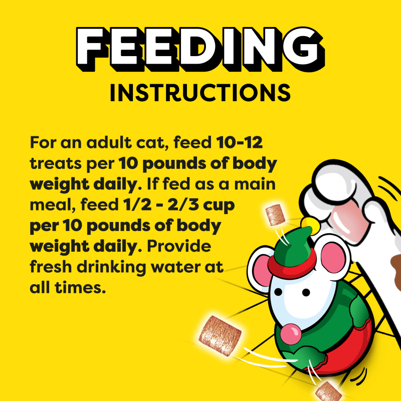 Temptations Snacky Elf feeding guidelines image
