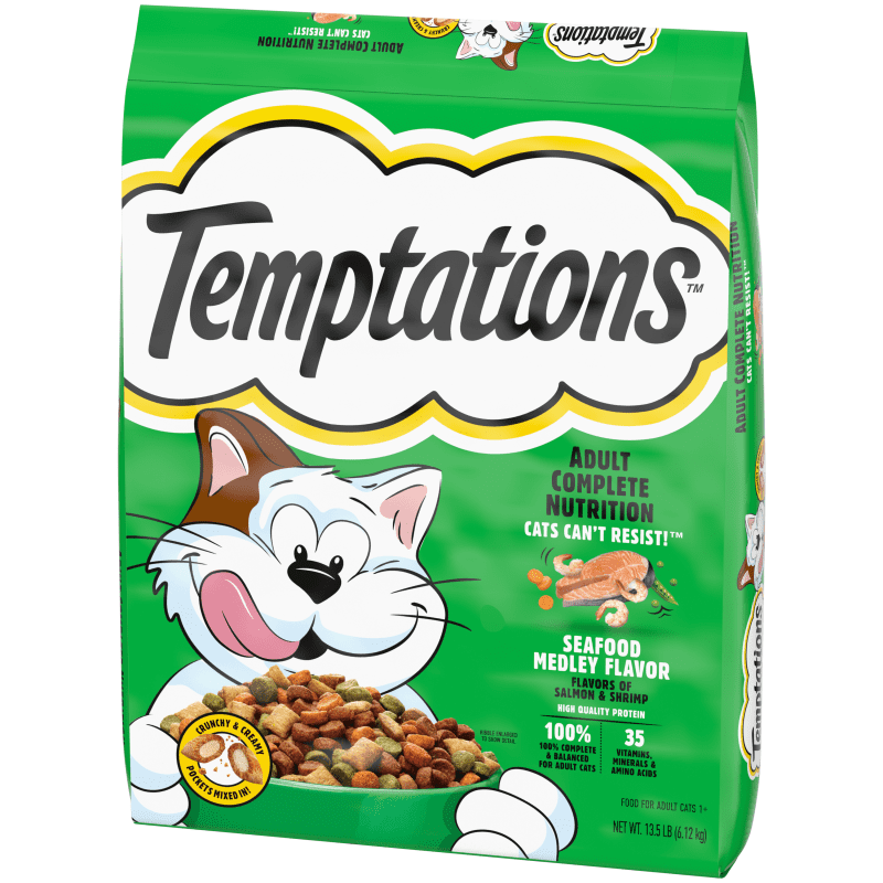 Temptations seafood medley clearance flavor cat treats