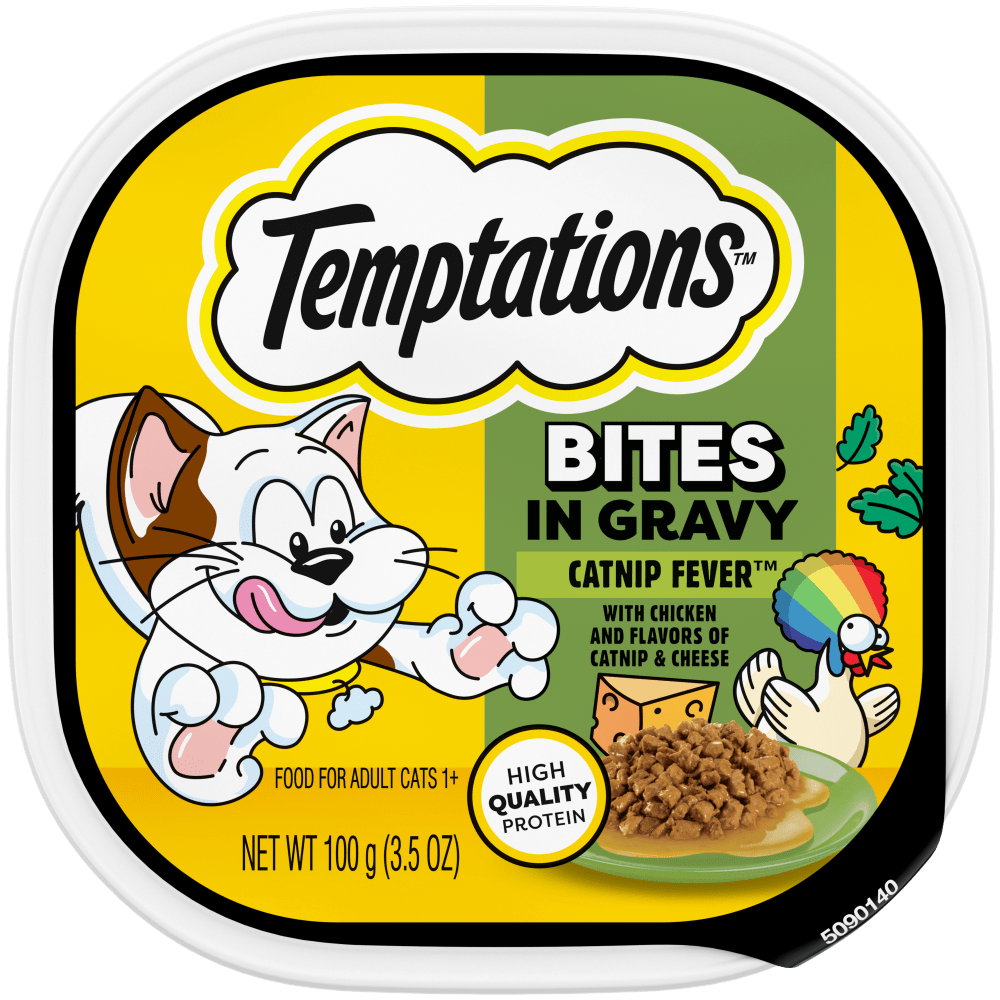 Temptations Bites in Gravy Catnip Fever Flavor
