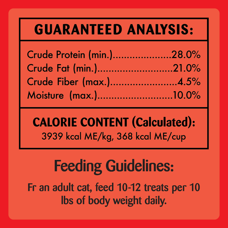 Temptations Snacky Elf guaranteed analysis image